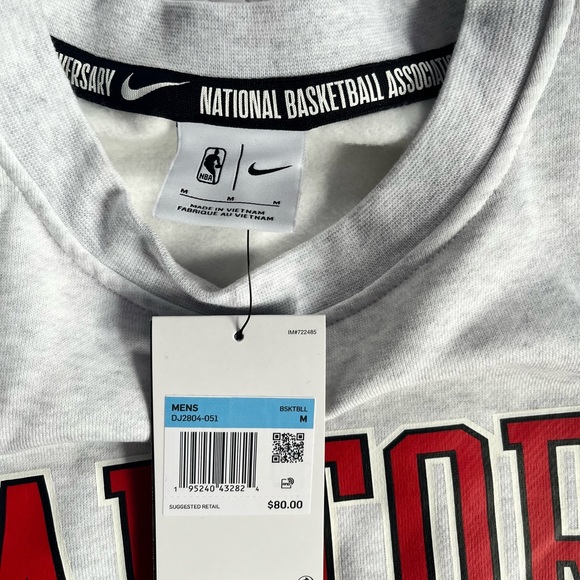 Toronto Raptors Courtside Size M
Men's Nike NBA FleeceCrew Sweatshirt - Picture 7 of 11